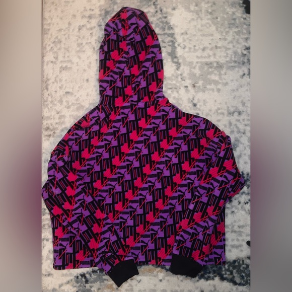 PUMA Retro Cropped Hoodie - Size US M - Picture 3 of 3